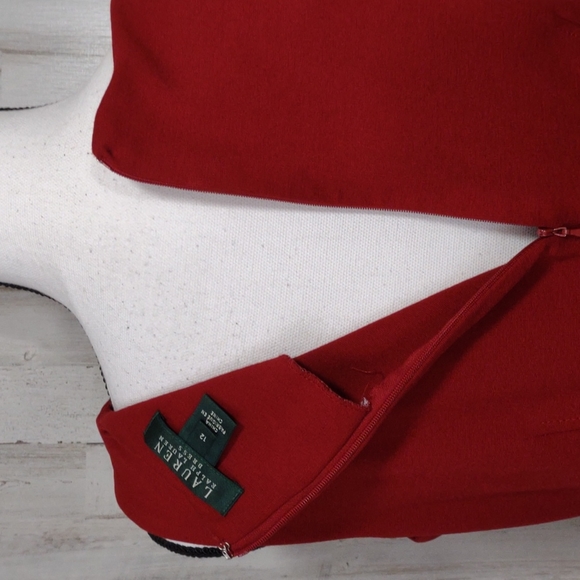 Ralph Lauren Red Sleeveless Dress - Picture 5 of 13